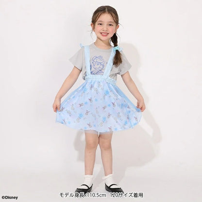 Japanese BDL x Disney parent-child print tops (80-150cm) for boys and girls (summer TOPS) 