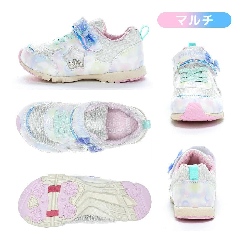 日本直送 moonstar LUVRUSH 抗菌防臭 耐磨鞋底 健康機能兒童鞋 15-23cm 鞋系列