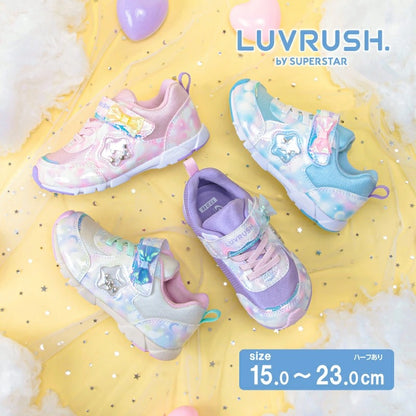 日本直送 moonstar LUVRUSH 抗菌防臭 耐磨鞋底 健康機能兒童鞋 15-23cm 鞋系列