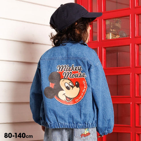 日本童裝 BDL x Disney 牛仔外套 80-140cm 男童款 夏季 OUTERWEAR