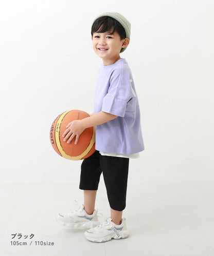 日本童裝 dev!rock 哈倫七分褲 80-160cm 男童款/女童款 PANTS 夏季