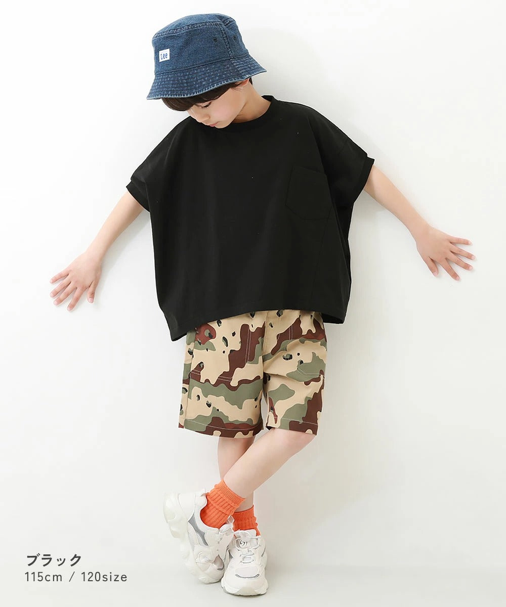 日本童裝 dev!rock 飛鼠袖上衣 100-160cm 男童款/女童款 TOPS 夏季