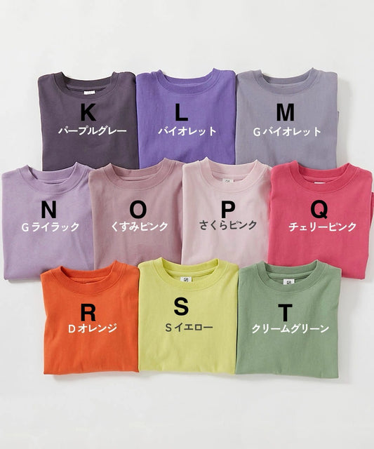 日本童裝 dev!rock 耐穿 耐洗不易變形 親子裝 純色短袖上衣 M-LL 大人款 TOPS 夏季