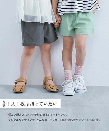 日本童裝 dev!rock 斜紋短褲 100-160cm 女童款 夏季 PANTS