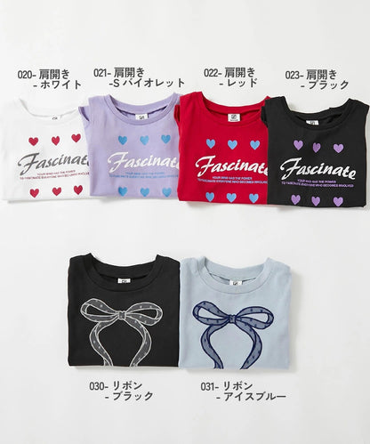 日本童裝 dev!rock 印花短袖上衣 100-160cm 女童款 夏季 TOPS