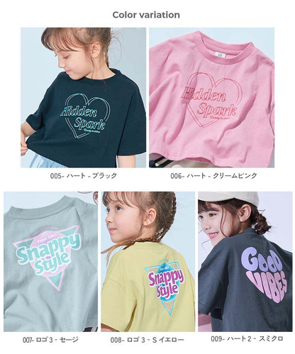 日本童裝 dev!rock 印花短袖上衣 100-160cm 女童款 夏季 TOPS