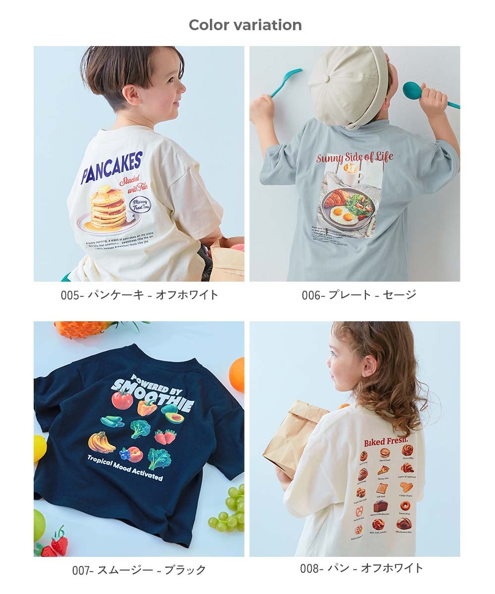 日本童裝 dev!rock 照片印花短袖上衣 100-160cm 女童款 TOPS 夏季