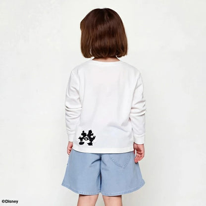 Japanese BDL x Disney parent-child print tops (80-150cm) for boys and girls (summer TOPS) 