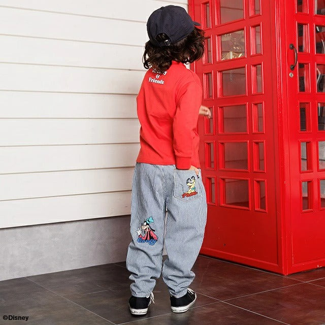 日本童裝 BDL x Disney 牛仔長褲 80-140cm 男童款 夏季 PANTS