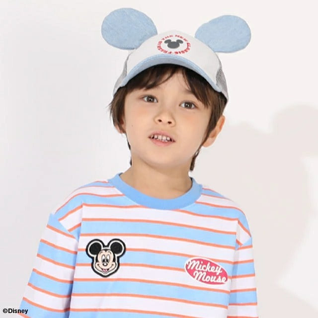 Japanese BDL x Disney parent-child print tops (80-150cm) for boys and girls (summer TOPS) 