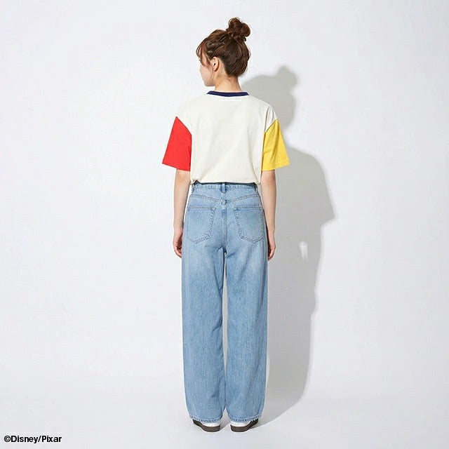 Japanese BDL x Disney parent-child print tops (80-150cm) for boys and girls (summer TOPS) 