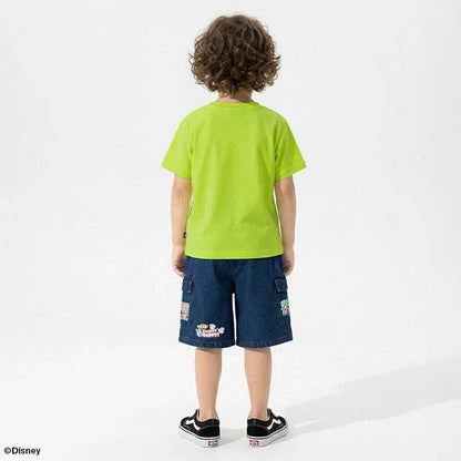 Japanese BDL x Disney parent-child print tops (80-150cm) for boys and girls (summer TOPS) 