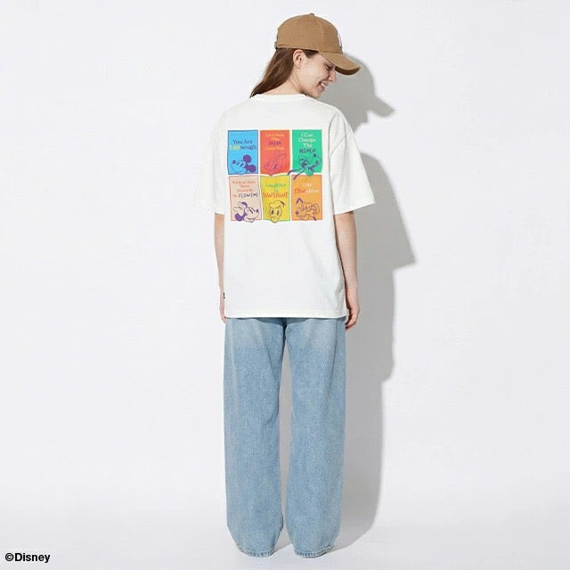 Japanese BDL x Disney parent-child print tops (80-150cm) for boys and girls (summer TOPS) 