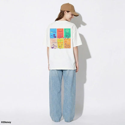 Japanese BDL x Disney parent-child print tops (80-150cm) for boys and girls (summer TOPS) 