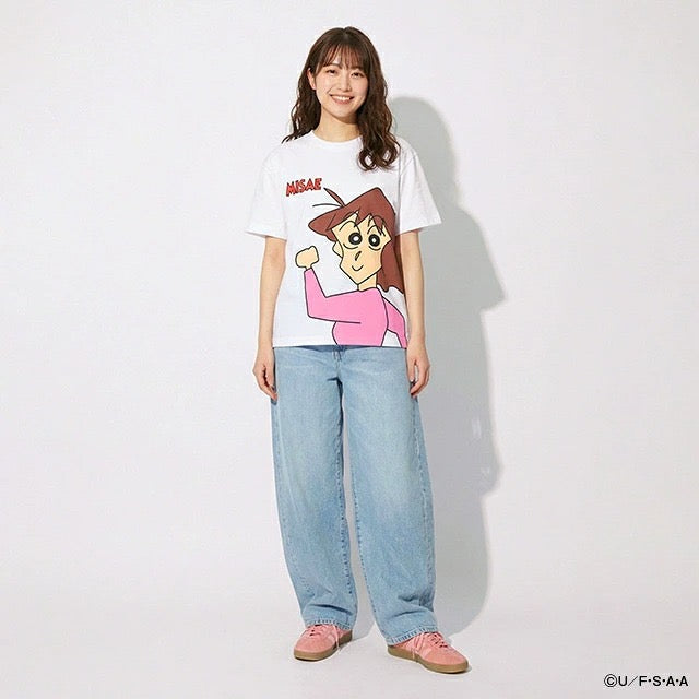Japanese BDL x Disney parent-child print tops (80-150cm) for boys and girls (summer TOPS) 