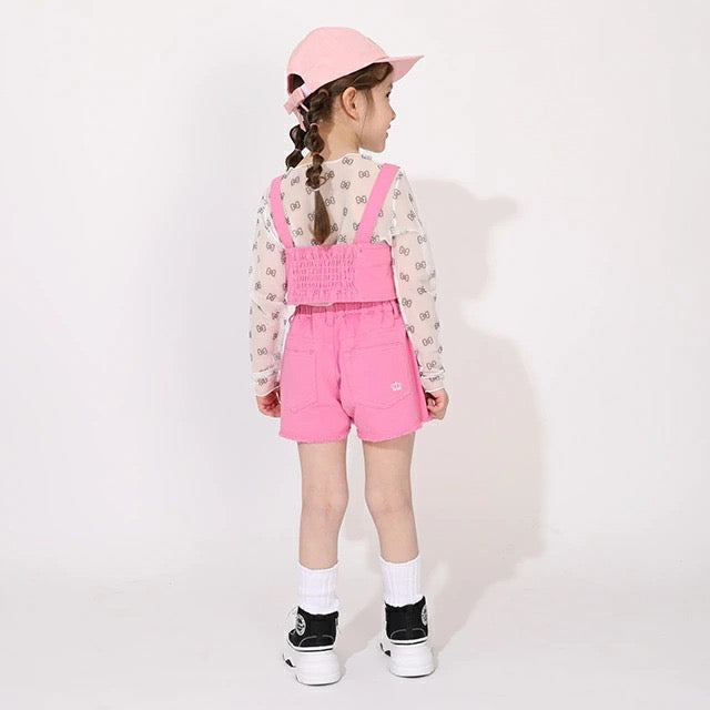 Japanese BDL x Disney parent-child print tops (80-150cm) for boys and girls (summer TOPS) 