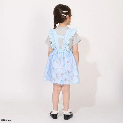 Japanese BDL x Disney parent-child print tops (80-150cm) for boys and girls (summer TOPS) 
