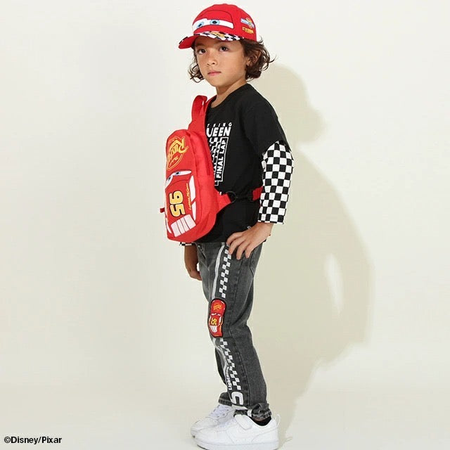 Japanese BDL x Disney Cars Zippered Sports Jacket 90-130cm Boys' Autumn OUTERWEAR 
