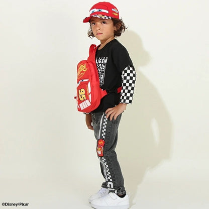 Japanese BDL x Disney Cars Zippered Sports Jacket 90-130cm Boys' Autumn OUTERWEAR 