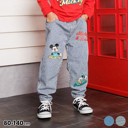 日本童裝 BDL x Disney 牛仔長褲 80-140cm 男童款 夏季 PANTS
