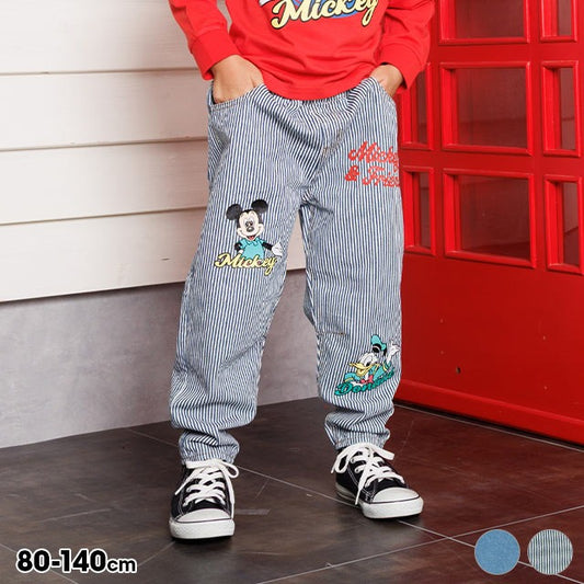 日本童裝 BDL x Disney 牛仔長褲 80-140cm 男童款 夏季 PANTS