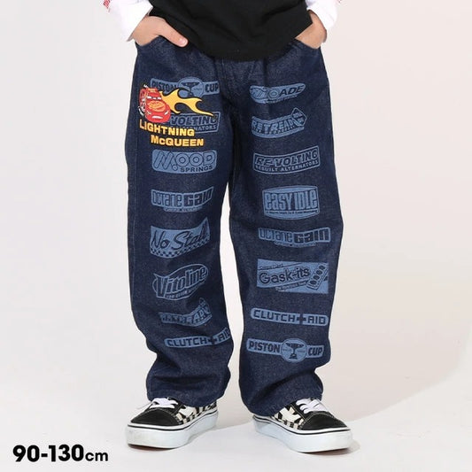 日本童裝 BDL x Disney Cars牛仔長褲 90-130cm 男童款 夏季 PANTS