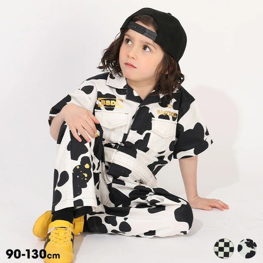 Japanese BDL x Disney parent-child print tops (80-150cm) for boys and girls (summer TOPS) 