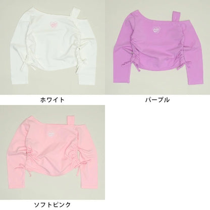 日本童裝 BDL 露肩收腰上衣 90-140cm 女童款 夏季 TOPS
