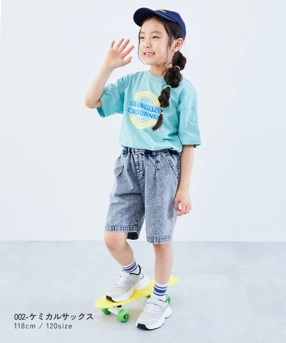 日本童裝 dev!rock 牛仔短褲 100-160cm 男童款/女童款 PANTS 夏季