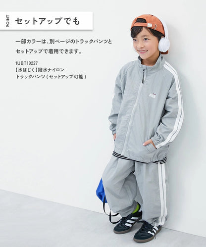 Japanese children's clothing dev!rock waterproof series stand collar thin jacket 100-160cm boys/girls spring and summer outerwear