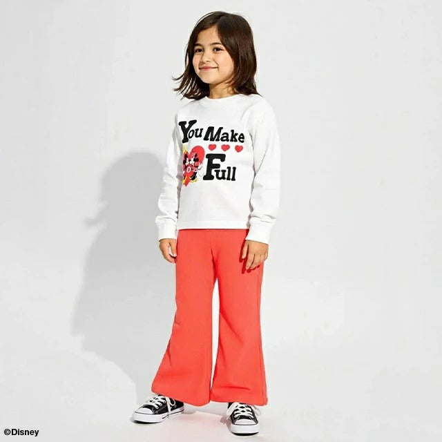 Japanese BDL x Disney parent-child print tops (80-150cm) for boys and girls (summer TOPS) 
