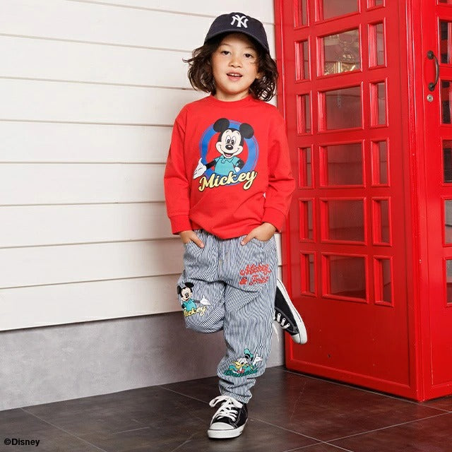 日本童裝 BDL x Disney 牛仔長褲 80-140cm 男童款 夏季 PANTS
