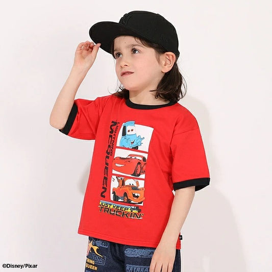 Japanese BDL x Disney parent-child print tops (80-150cm) for boys and girls (summer TOPS) 