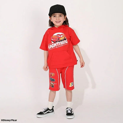 日本童裝 BDL x Disney Cars印花短褲 90-130cm 男童款 夏季 PANTS
