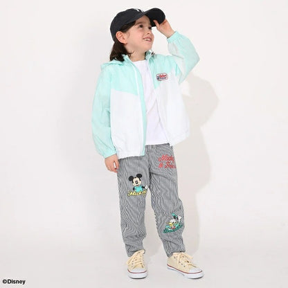 Japanese BDL x Disney parent-child print tops (80-150cm) for boys and girls (summer TOPS) 