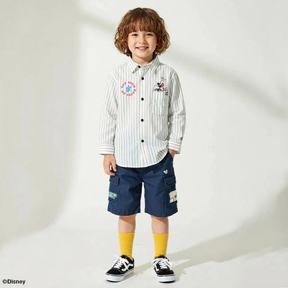 Japanese BDL x Disney parent-child print tops (80-150cm) for boys and girls (summer TOPS) 