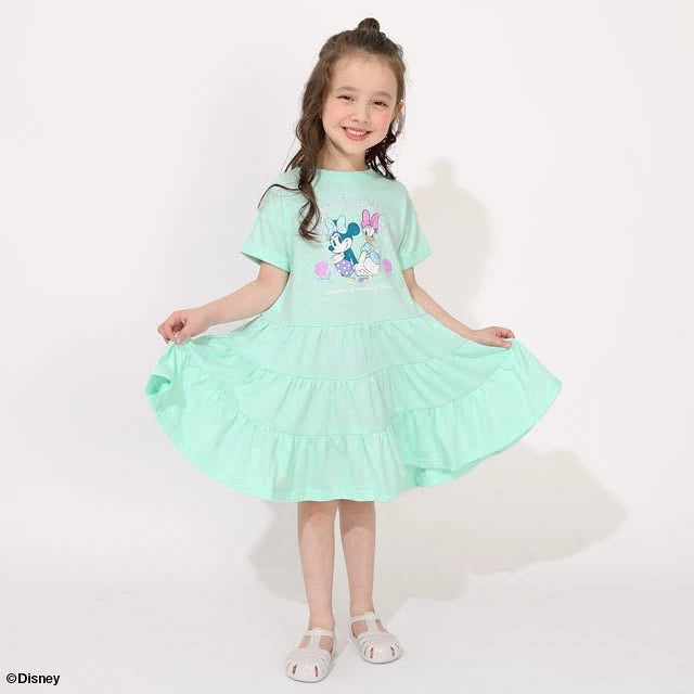 日本童裝 BDL x Disney 印花連身裙 80-130cm 女童款 夏季 DRESSES