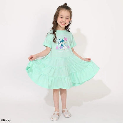 日本童裝 BDL x Disney 印花連身裙 80-130cm 女童款 夏季 DRESSES