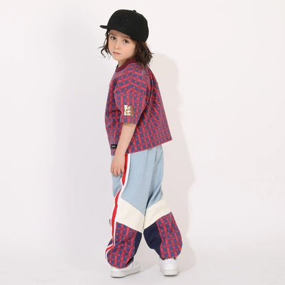 Japanese BDL x Disney parent-child print tops (80-150cm) for boys and girls (summer TOPS) 