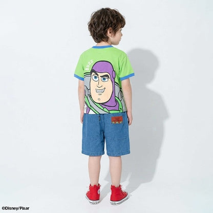 Japanese BDL x Disney parent-child print tops (80-150cm) for boys and girls (summer TOPS) 