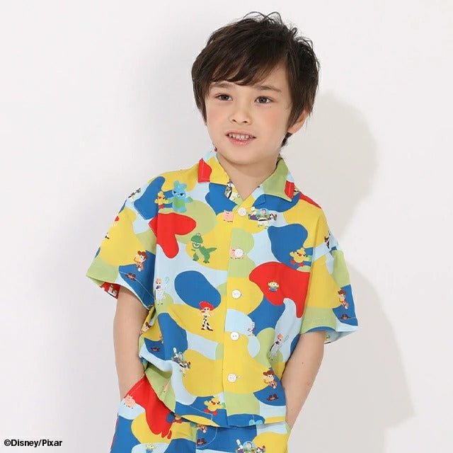 Japanese BDL x Disney parent-child print tops (80-150cm) for boys and girls (summer TOPS) 