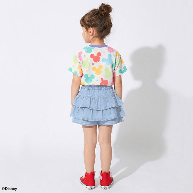 Japanese BDL x Disney parent-child print tops (80-150cm) for boys and girls (summer TOPS) 