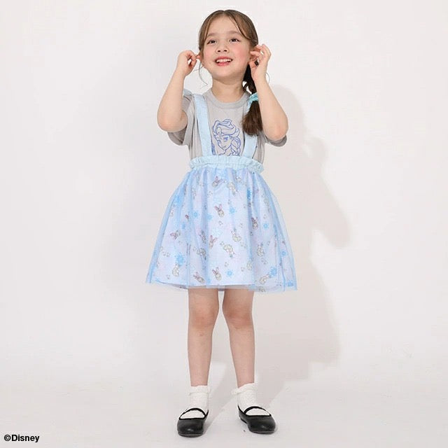 Japanese BDL x Disney parent-child print tops (80-150cm) for boys and girls (summer TOPS) 