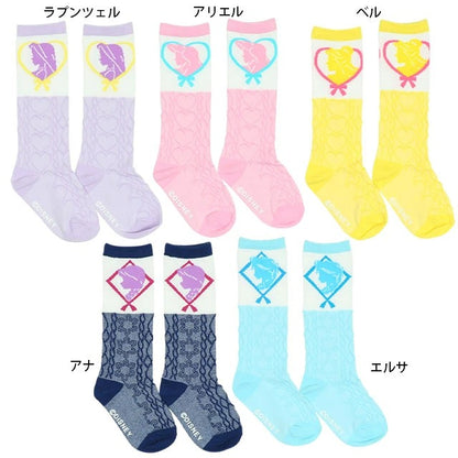 日本直送 Babydoll x Disney Princess襪一對 13-20cm 襪系列
