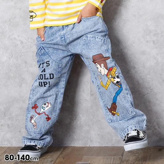 日本童裝 BDL x Disney ToyStory牛仔褲 80-140cm 男童款 夏季 PANTS