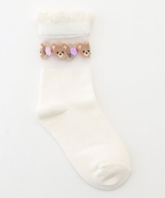 Japanese children's clothing aF#a325 Floral tulle dress 100-150cm Girls summer dresses for interviews/banquets/performances 