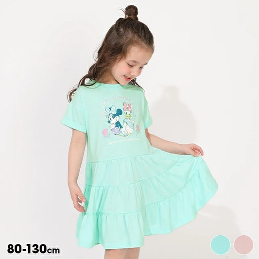 Japanese BDL x Disney parent-child print tops (80-150cm) for boys and girls (summer TOPS) 