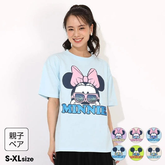 日本童裝 BDL x Disney 親子裝 印花上衣 S-L 大人款 男童款/女童款 夏季 TOPS