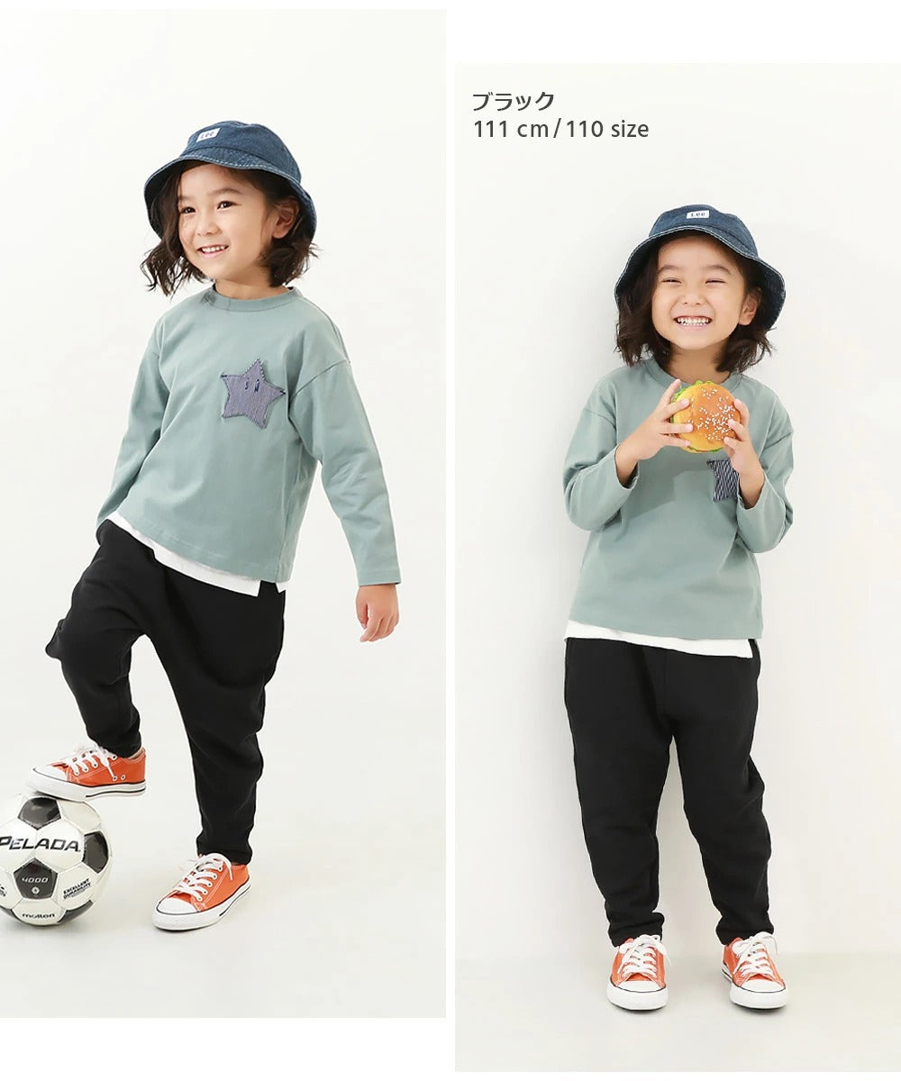 日本童裝 dev!rock 純棉純色燈籠褲 80-160cm 男童款/女童款 PANTS 春季