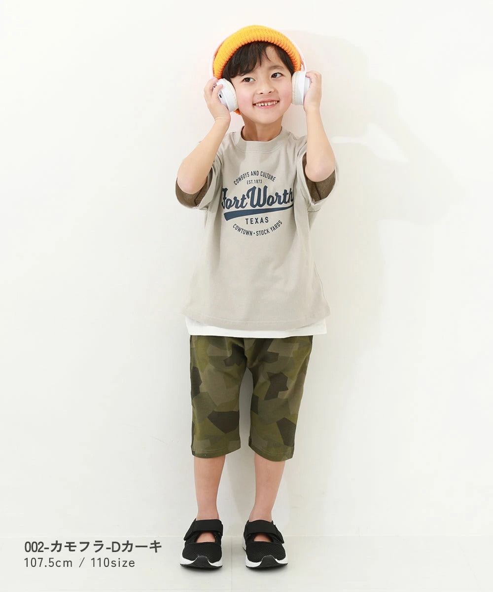 日本童裝 dev!rock 哈倫七分褲 80-160cm 男童款/女童款 PANTS 夏季